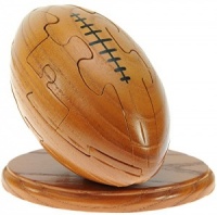 PU1: Rugby 3-D Wooden Puzzle (Pack Size 5) Price Breaks Available